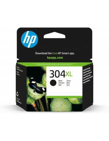 HP Oryginalny czarny wkład atramentowy 304XL