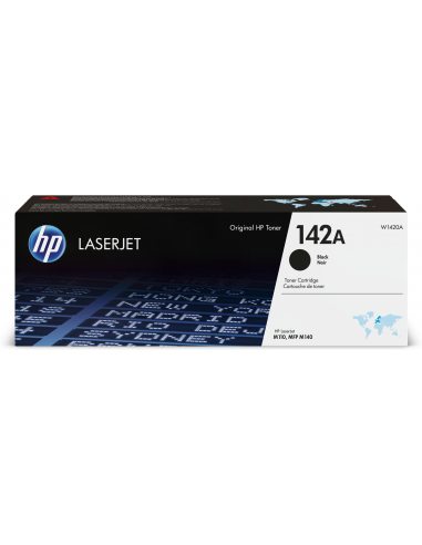 HP Oryginalny wkład z czarnym tonerem 142A LaserJet