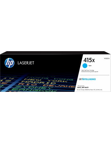 HP Oryginalny błękitny toner 415X LaserJet o dużej wydajności