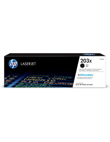 HP 203X oryginalny wkład z czarnym tonerem LaserJet o dużej pojemności