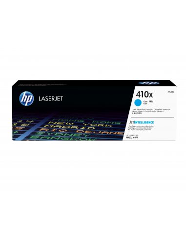 HP 410X oryginalny wkład z błękitnym tonerem LaserJet XL