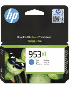 HP Oryginalny błękitny wkład atramentowy 953XL