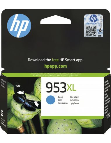 HP Oryginalny błękitny wkład atramentowy 953XL