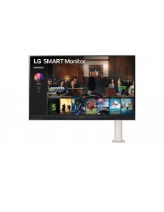 LG 32SQ780S-W monitor komputerowy 81,3 cm (32") 3840 x 2160 px 4K Ultra HD Biały