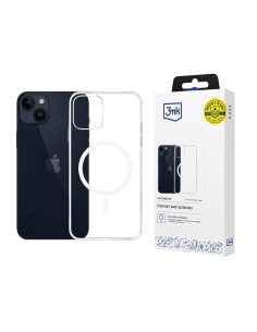 Etui na telefon 3mk do Apple iPhone 13 z Mag Safe - przezroczyste Clear MagCase