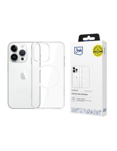 Etui na telefon 3mk do Apple iPhone 14 Pro Max z Mag Safe - przezroczyste Clear MagCase