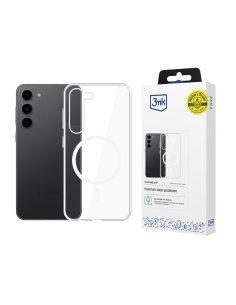 Etui na telefon 3mk do Samsung Galaxy S24 z Mag Safe - przezroczyste Clear MagCase