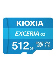 Karta pamięci MicroSDXC KIOXIA EXCERIA G2 512GB UHS-III Class 10 V30 + adapter