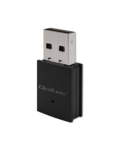 Karta sieciowa Qoltec Bezprzewodowy Ultra szybki mini adapter WiFi Standard AC | BT 4.0 USB | 600Mbps