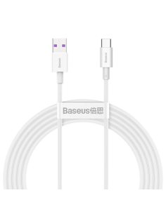 Kabel przewód USB - USB-C / Typ-C 200cm Baseus Superior CATYS-A02 z obsługą szybkiego ładowania 66W