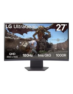 Monitor LG 27" UltraGear 27GS60QC-B VA WQHD 180Hz 2xHDMI DP