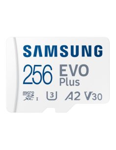 Karta pamięci Samsung EVO Plus 2024 microSDXC 256GB UHS-I U3 A2 V30 + adapter