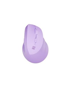 Mysz bezprzewodowa Natec Crake 2 Bluetooth 5.2 + 2.4GHz 2400DPI wertykalna pure lavender