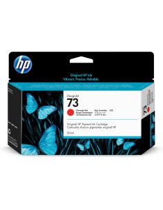 HP Czerwony chromatyczny wkład atramentowy 73 DesignJet 130 ml