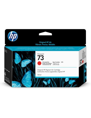 HP Czerwony chromatyczny wkład atramentowy 73 DesignJet 130 ml