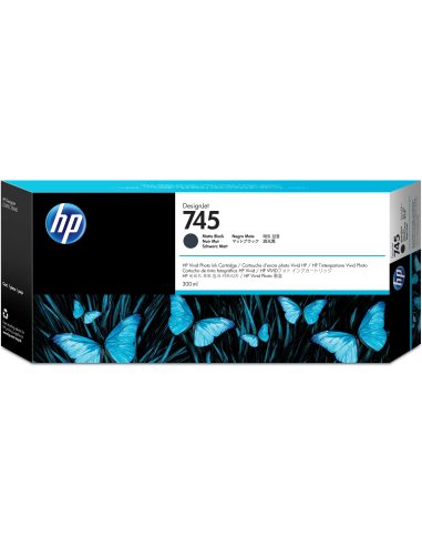 HP 745 300-ml DesignJet Matte Black Ink Cartridge