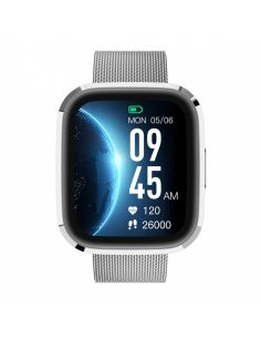 Garett Electronics Smartwatch GRC Style Srebrny stalowy