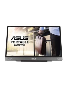 ASUS MB14AC monitor komputerowy 35,6 cm (14") 1920 x 1080 px Full HD Szary