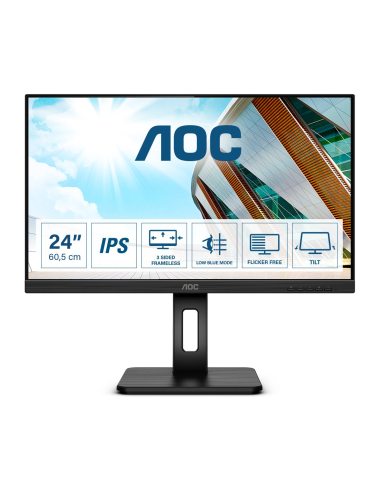 AOC P2 Q24P2Q LED display 60,5 cm (23.8") 2560 x 1440 px Quad HD Czarny