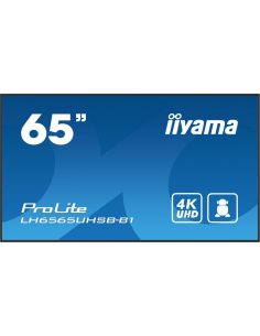 IIYAMA IIYAMA 65& 39 LH6565UHSB-B1, 24/7,IPS,ANDROID.11,4K,800cd, iiSignage2, SDM, 2x HDMI, DP, 2x USB,2x 10W, RJ45, WiFi,