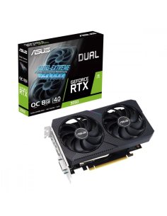 Asus Karta graficzna GeForce RTX 3050 DUAL OC V2 8GB GDDR6 128Bit DVI-D/HDMI/DP