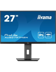 iiyama ProLite XUB2797HSN-B2 monitor komputerowy 68,6 cm (27") 1920 x 1080 px Full HD LED Czarny