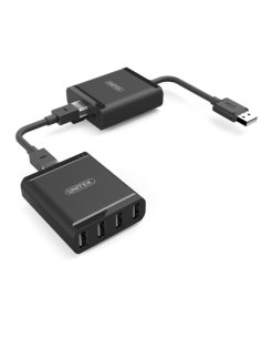 Unitek Przedłużacz USB2.0 over IP 4xUSB 60m Y-2516