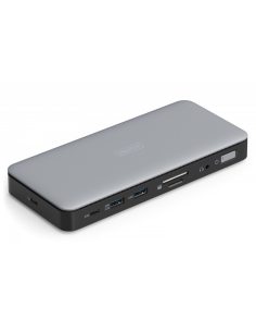 Digitus Stacja dokująca USB Typ C 11-portów 2x HDMI 1x DisplayPort 4K/60Hz DC-Jack 150W