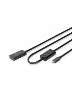 Digitus Kabel przedłużający aktywny USB-C - USB-C, USB 3.2 Gen1, 5Gbps, 10m