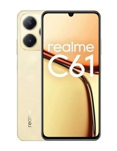 Realme C61 Dual Sim 6GB RAM 128GB - Sparkle Gold