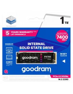 GOODRAM Dysk SSD PX700 1TB M.2 PCIe 2280 4x4 7400/6500MB/s