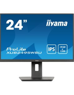 iiyama ProLite XUB2495WSU-B7 monitor komputerowy 61 cm (24") 1920 x 1200 px 4K Ultra HD LED Czarny