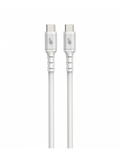 TB Kabel USB-C - USB-C 2m silikonowy biały