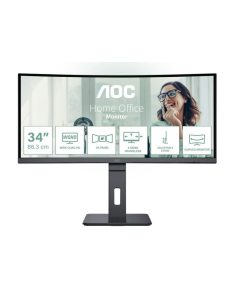 AOC Monitor CU34P3CV 34 cale 100Hz Curved VA HDMI DP USB-C