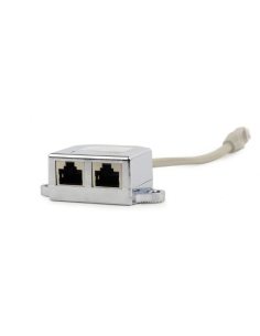 Gembird Adapter rozdzielacz LAN RJ-45/2XRJ-45 FTP