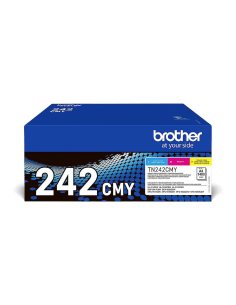 Brother TN-242CMY kaseta z tonerem 1 szt. Oryginalny Cyjan, Purpurowy, Żółty