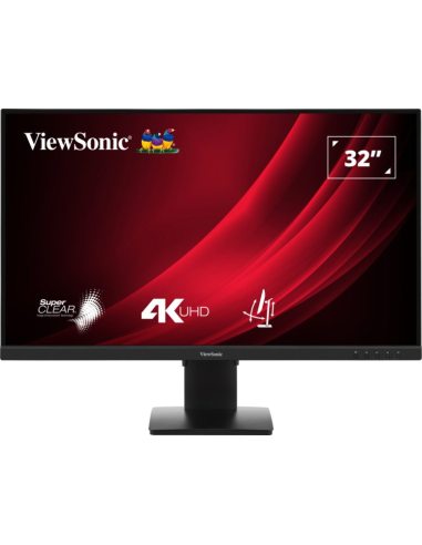 Viewsonic VG3208-4K monitor komputerowy 81,3 cm (32") 3840 x 2160 px 4K Ultra HD LED Czarny