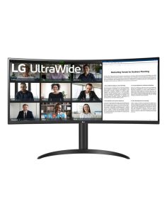 LG 34WR55QK-B monitor komputerowy 86,4 cm (34") 3440 x 1440 px Wide Quad HD Czarny