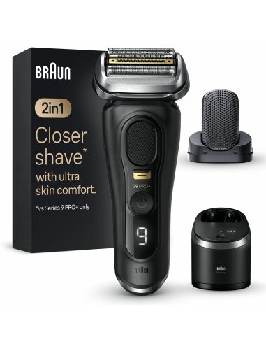 Braun Series 9 Pro+ 9590cc Wet & Dry Golarka foliowa Przycinarka Czarny