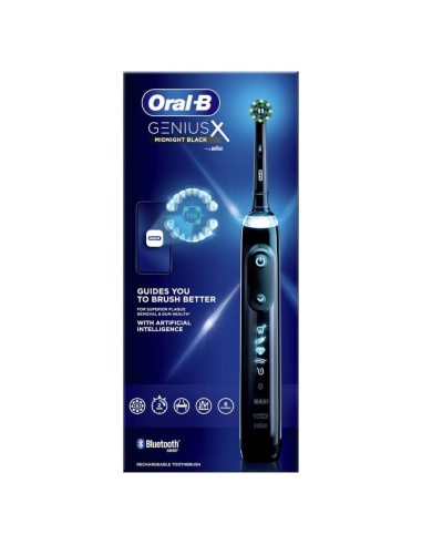 Oral-B Genius X Dorosły Szczoteczka do zębów drgająca Czarny