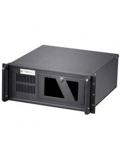 Techly Obudowa PC ATX Rack 19 cali 4U, czarna