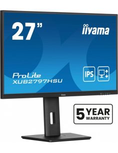 IIYAMA Monitor 27 cali XUB2797HSU-B2 IPS,FHD,HAS,300cd,(5y)