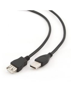 Gembird Przedłużacz USB 2.0 typu AM-AF 4.5m czarny