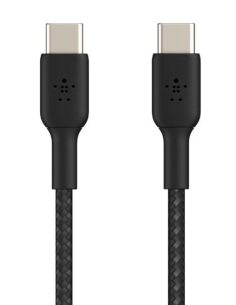 Belkin Kabel Braided USB-C USB-C 1m czarny