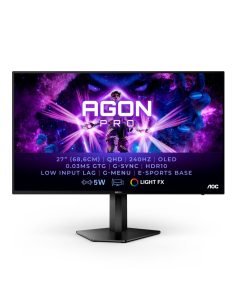 AOC Monitor 27 cali AD276QZD OLED 240Hz HDMIx2 DPx2 Pivot