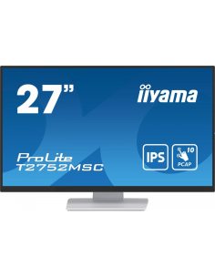 IIYAMA Monitor 27 cali T2752MSC-W1 10 PKT. POJ,IPS,HDMI,DP,2x2USB(3.2),2x1W400cd/m2,7H