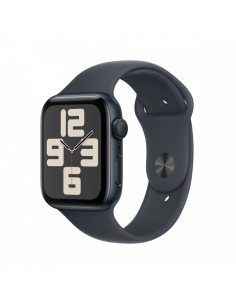 Apple Watch SE GPS, koperta 40 mm z aluminium w kolorze północy z paskiem sportowy w kolorze północy - rozmiar M/L