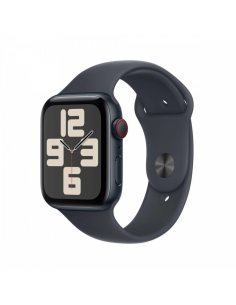 Apple Watch SE GPS + Cellular, koperta 44 mm z aluminium w kolorze północy z paskiem sportowym w kolorze północy - rozmiar S/M