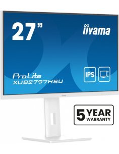 IIYAMA Monitor 27 cali XUB2797HSU-W2 IPS,FHD,HAS,300cd,(5y)