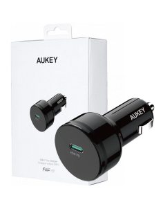 AUKEY CC-Y13 ultraszybka ładowarka samochodowa 1xUSB-C Power Delivery 45W 3A